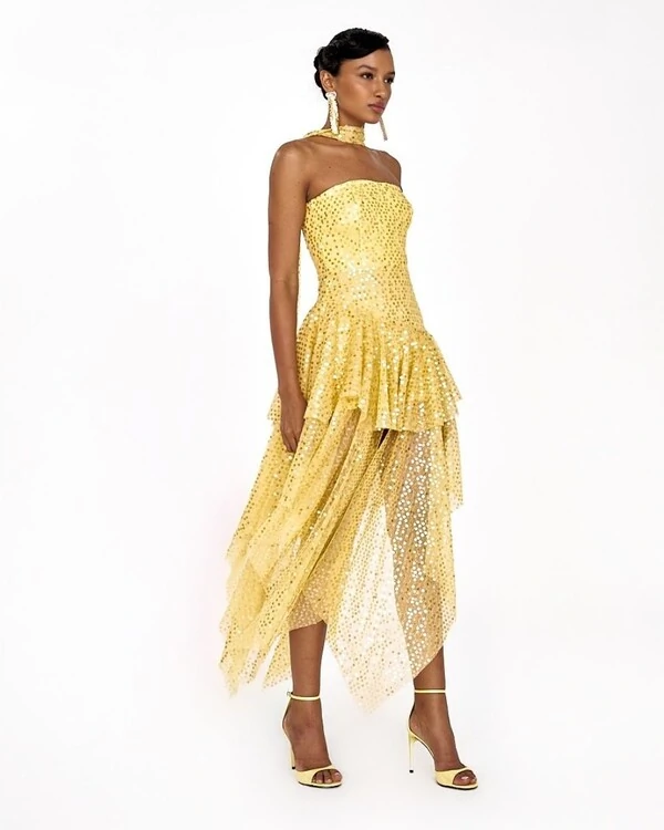 Vestido Marina Amarelo