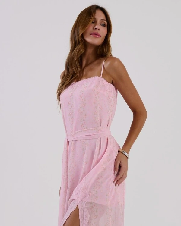 Vestido Midi Selena Floral