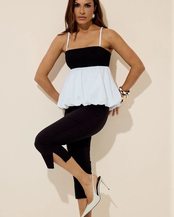 Blusa Amaelie P&B