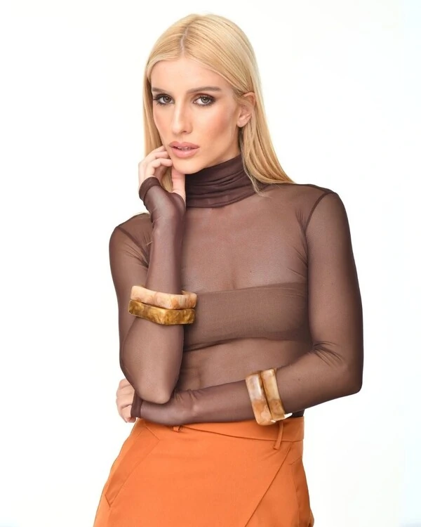 Shorts Caetana Terracota
