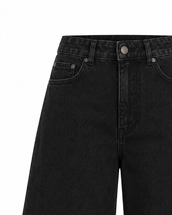 Bermuda Jeans Soffi Preto