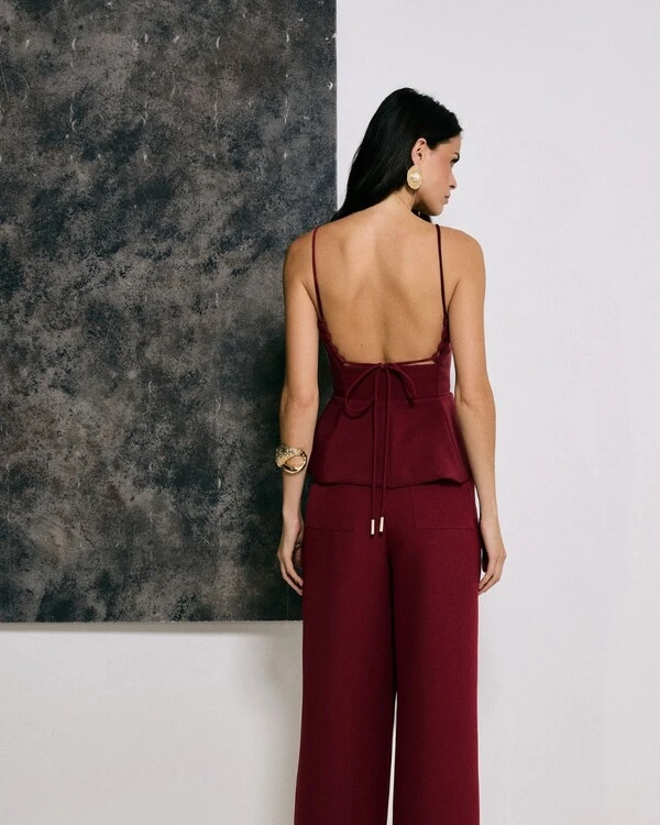 Blusa Claudia Bordo