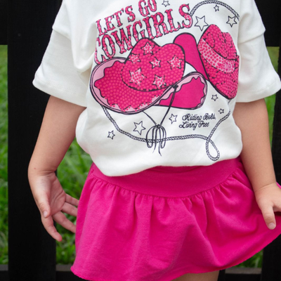 Foto Conjunto Menina saia Cawboy