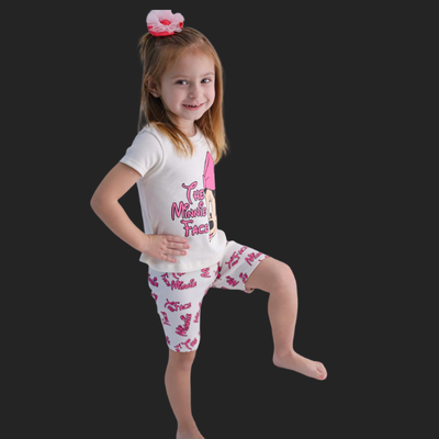 Foto Conjunto Menina Estampa Miney