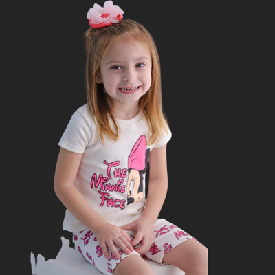FotoConjunto Menina Estampa Miney