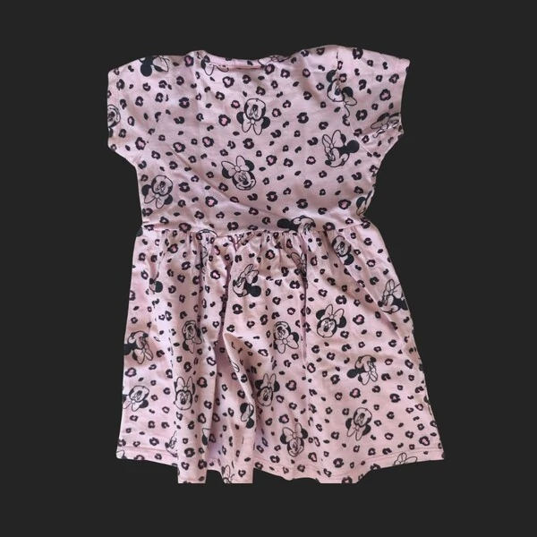 Vestido Infantil Minnie – Delicado, Confortável e Cheio de Estilo