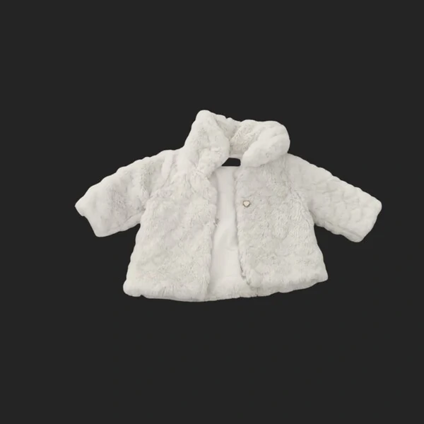 Agasalho de felpudo infantil