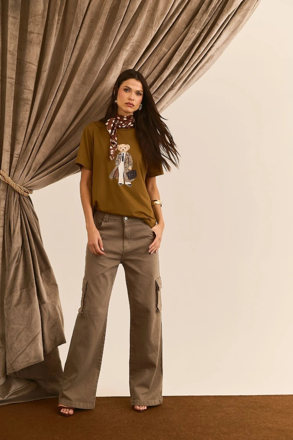 FotoT-shirt Estampa Urso PRÉ-VENDA