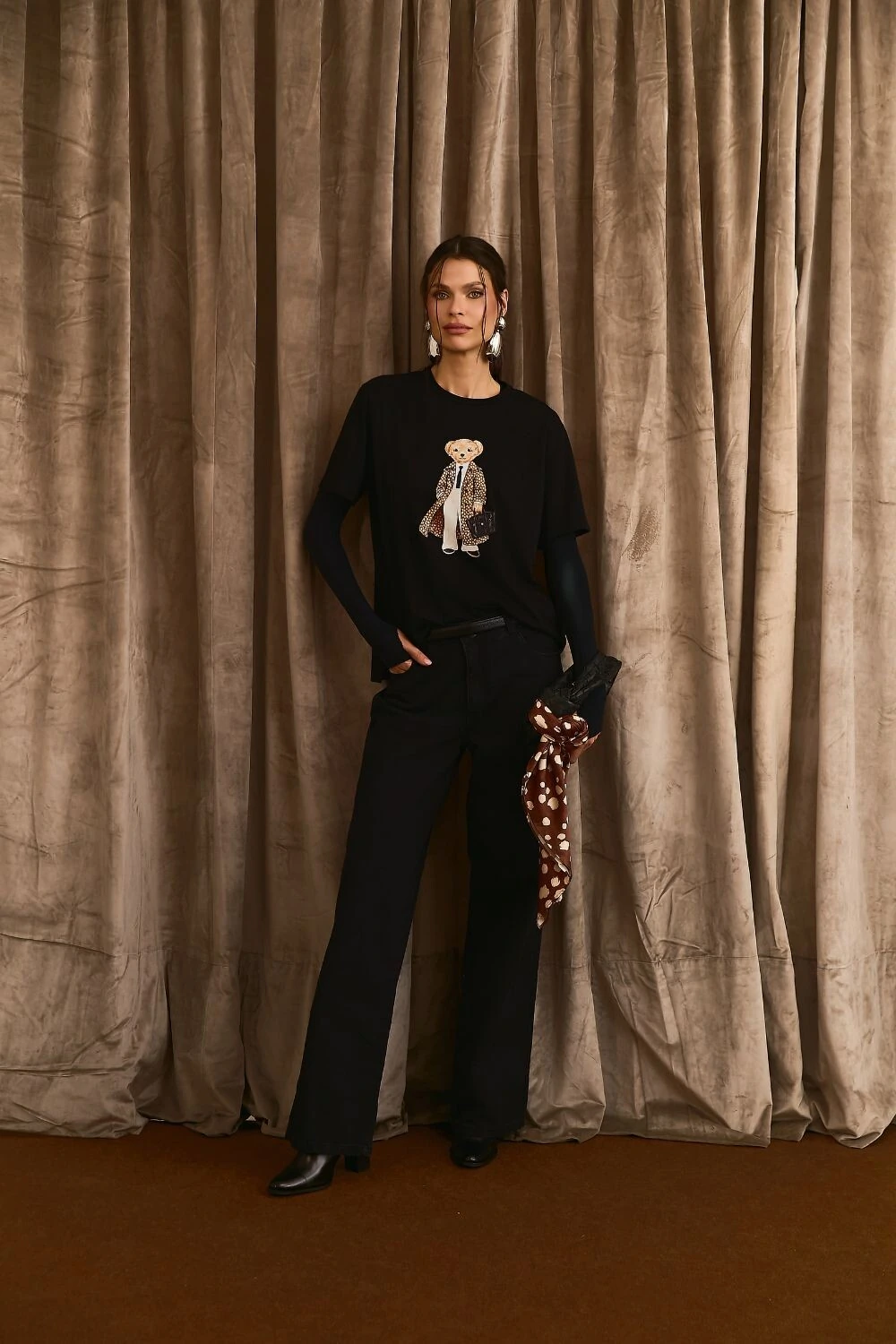 FotoLenço Estampa Bambi