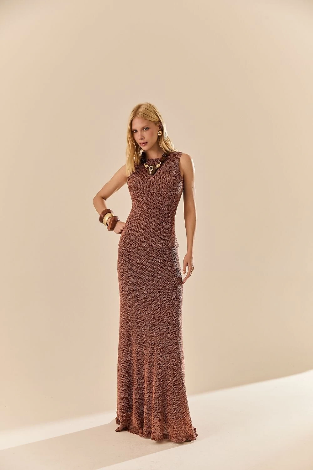 FotoVestido Canoa Renda Crochet