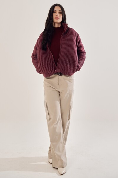 Foto Jaqueta Puffer Canelada Bubble