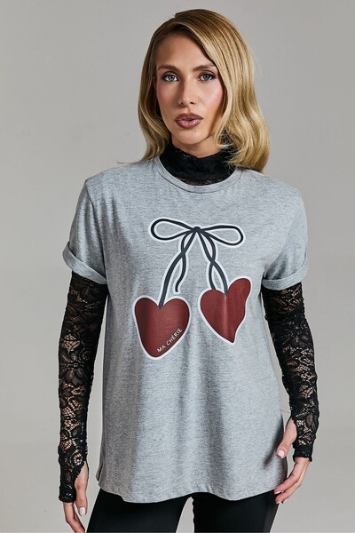 Foto T-shirt Cherry Love Ma Cherrie