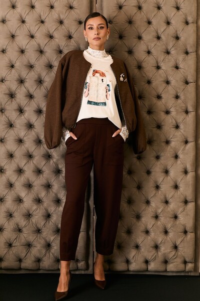 Foto Calça Com Bolso Em Malha Power