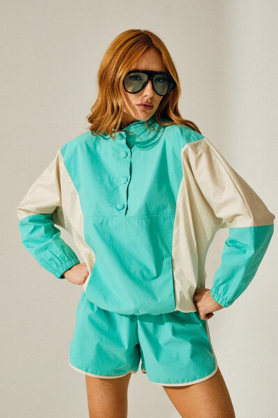 Foto Jaqueta Anorak Bicolor