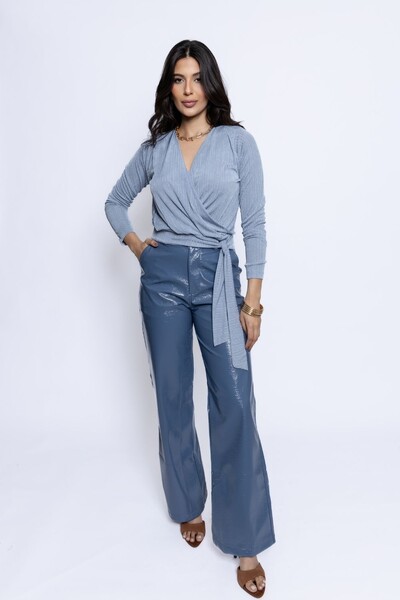 FotoBlusa Cashequer Malha Texture