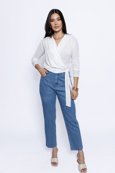 FotoBlusa Cashequer Malha Texture