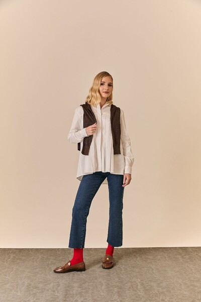 FotoCamisa Tricoline Com Pregas