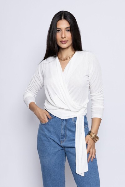 Foto Blusa Cashequer Malha Texture