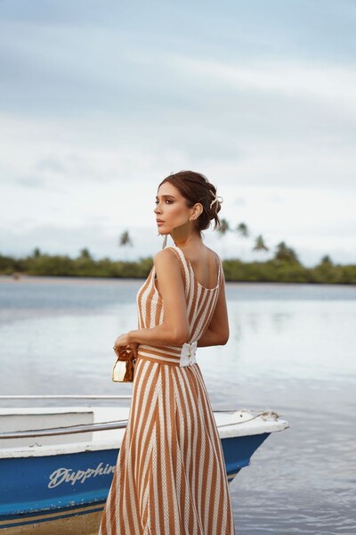 FotoVestido Crochet C/ Faixa