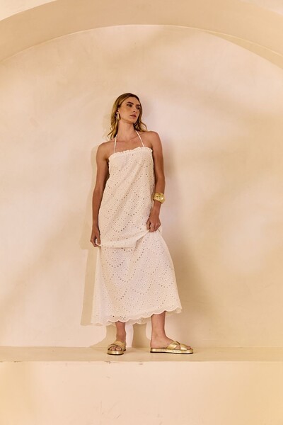 Foto Vestido Reto Laise C/ Alças Removíveis