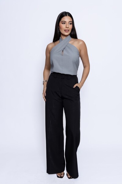 FotoTop Frente Única Alças Transpassadas