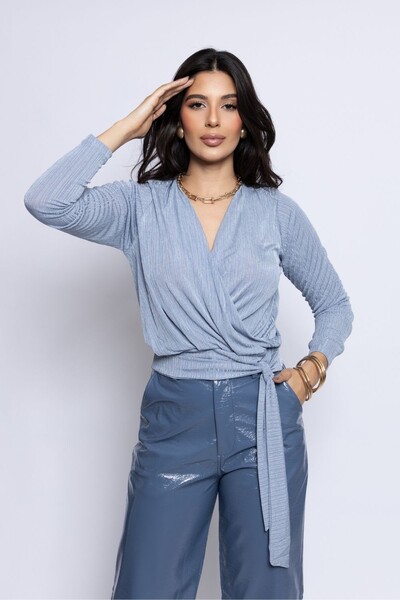 Foto Blusa Cashequer Malha Texture