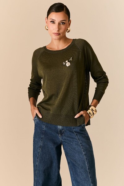 Foto Tricot Manga Raglan