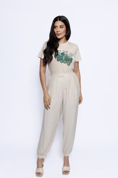 Foto Calça Aladin Detalhe Punho Barra