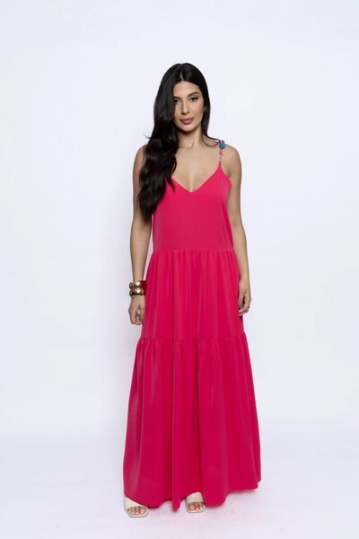 Foto Vestido Amplo Maria Detalhe Alças