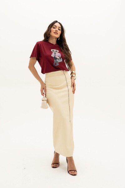 Foto T-shirt Ursa Com Bolsa De Zebra