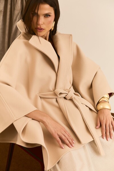 Foto Capa Over Lã Batida