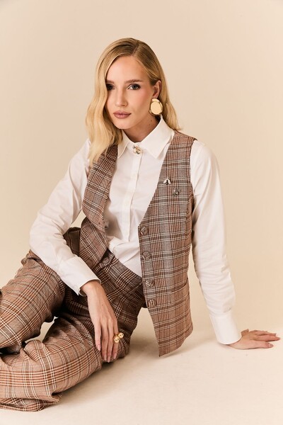 Foto Camisa Clássica Branca Tricoline