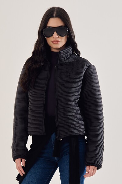 Foto Jaqueta Puffer Canelada Bubble