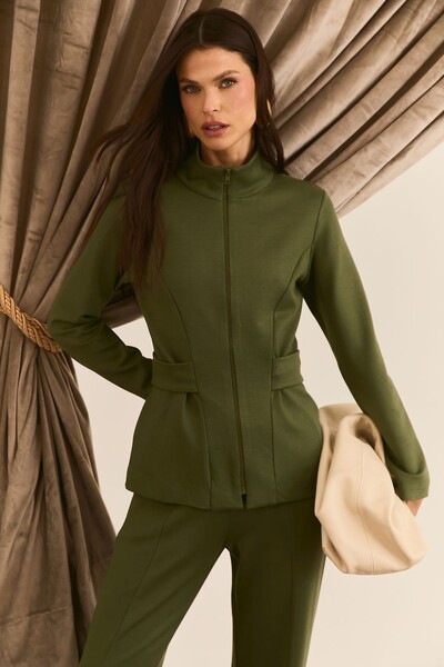 Foto Jaqueta Comfy Gola Alta