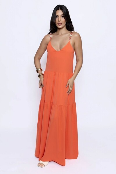 Foto Vestido Amplo Maria Detalhe Alças