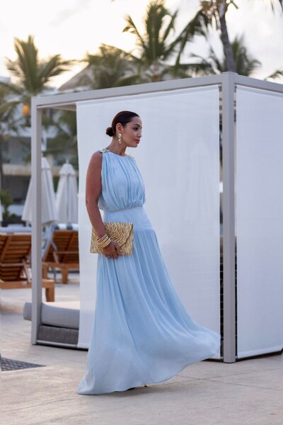 Foto Vestido Pala Fivela