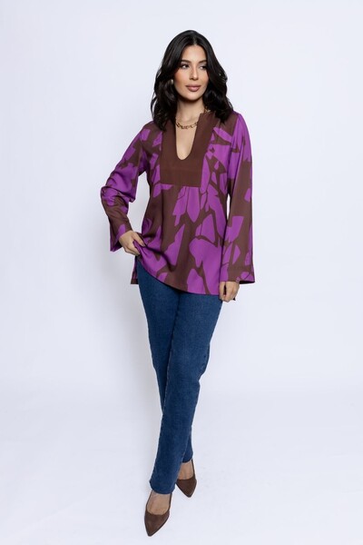 FotoBata Estampa Surreal Brown