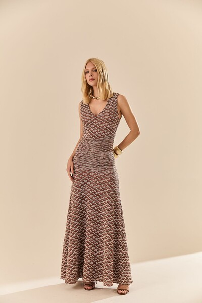 Foto Vestido Maxi Renda Botonê