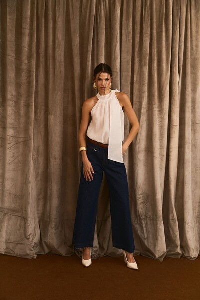 FotoRegata Organza Laço