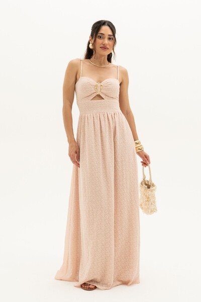 Foto Vestido Fivela Busto