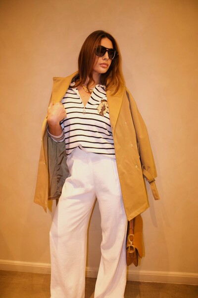 FotoBlusa Listrada Polo Urso