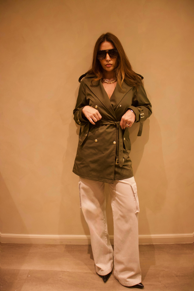 FotoTrench Coat Utilitário