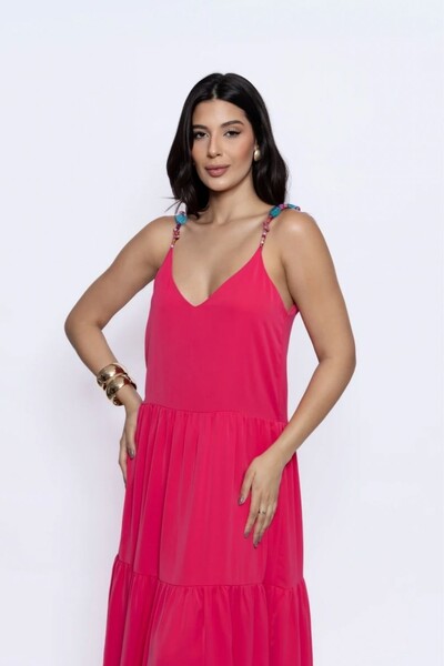 FotoVestido Amplo Maria Detalhe Alças