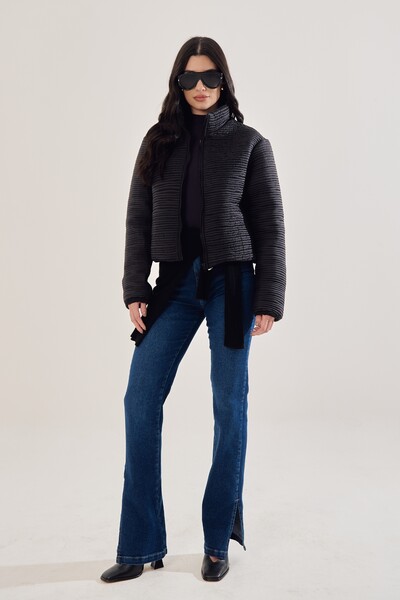Foto Jaqueta Puffer Canelada Bubble