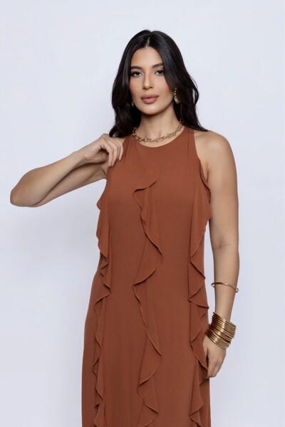 FotoVestido Regata Babado Jabour