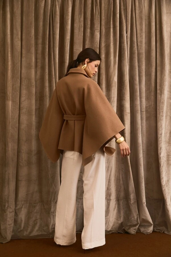 Capa Over Lã Batida