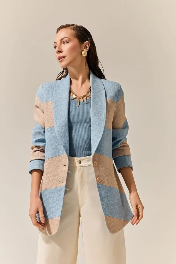 Blazer Tweed Bicolor