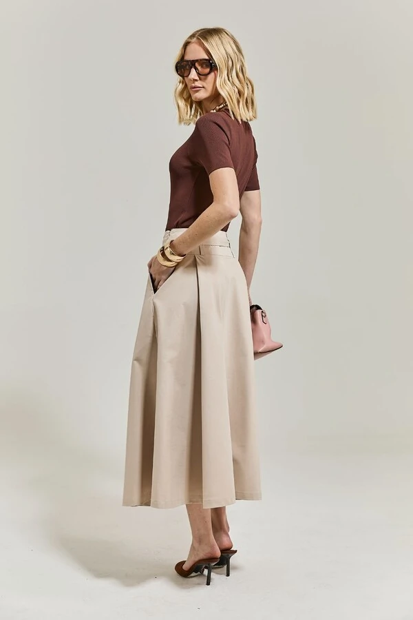 Saia Midi Cotton Tech