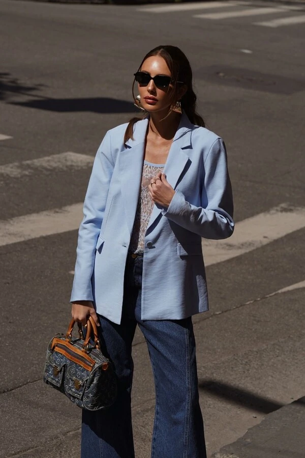 Blazer Alfaiataria Acinturado