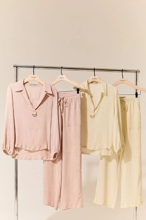 Camisa Over Linho Canele